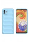 Mey İthalat®  Samsung Galaxy A05 Kılıf Optimum Silikon - Sky Blue