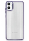 Mey İthalat®  Samsung Galaxy A05 Kılıf Power Silikon - Lila