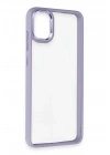 Mey İthalat®  Samsung Galaxy A05 Kılıf Power Silikon - Lila