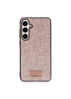 Mey İthalat®  Samsung Galaxy A05S Bright Simli Kapak - Pembe