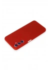 Mey İthalat®  Samsung Galaxy A05S Kılıf First Silikon - Kırmızı