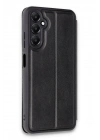 Mey İthalat®  Samsung Galaxy A05S Kılıf Flip Cover - Siyah