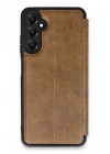 Mey İthalat®  Samsung Galaxy A05S Kılıf Flip Cover - Taba