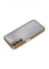 Mey İthalat®  Samsung Galaxy A05S Kılıf  Lensli Silikon - Gold
