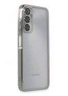 Mey İthalat®  Samsung Galaxy A05S Kılıf  Lensli Silikon - Gümüş
