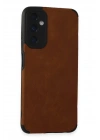 Mey İthalat®  Samsung Galaxy A05S Kılıf Loop Deri Silikon - Kahverengi