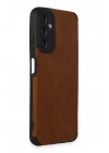 Mey İthalat®  Samsung Galaxy A05S Kılıf Loop Deri Silikon - Kahverengi
