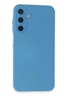 Mey İthalat®  Samsung Galaxy A05S Kılıf Nano içi Kadife Silikon - Mavi
