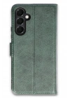 Mey İthalat®  Samsung Galaxy A05S Kılıf Trend S Plus Kapaklı Kılıf - Yeşil
