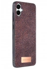 Mey İthalat®  Samsung Galaxy A06 Bright Simli Kapak - Derin Mor