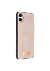 Mey İthalat®  Samsung Galaxy A06 Bright Simli Kapak - Pembe