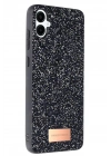 Mey İthalat®  Samsung Galaxy A06 Bright Simli Kapak - Siyah