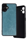 Mey İthalat®  Samsung Galaxy A06 Kılıf Aras Deri Kapak - Açık Yeşil