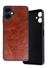 Mey İthalat®  Samsung Galaxy A06 Kılıf Aras Deri Kapak - Bordo