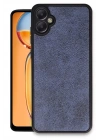 Mey İthalat®  Samsung Galaxy A06 Kılıf Aras Deri Kapak - Lacivert