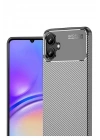 Mey İthalat®  Samsung Galaxy A06 Kılıf Auto Focus Karbon Kapak - Gri
