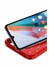 Mey İthalat®  Samsung Galaxy A06 Kılıf Auto Focus Karbon Kapak - Kırmızı