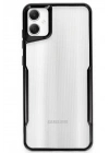 Mey İthalat®  Samsung Galaxy A06 Kılıf Boyi Silikon Kapak - Siyah