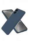 Mey İthalat®  Samsung Galaxy A06 Kılıf First Silikon - Lacivert