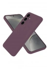 Mey İthalat®  Samsung Galaxy A06 Kılıf First Silikon - Mürdüm