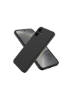 Mey İthalat®  Samsung Galaxy A06 Kılıf First Silikon - Siyah