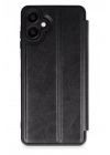 Mey İthalat®  Samsung Galaxy A06 Kılıf Flip Cover - Siyah
