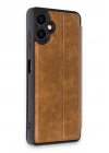 Mey İthalat®  Samsung Galaxy A06 Kılıf Flip Cover - Taba
