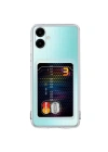 Mey İthalat®  Samsung Galaxy A06 Kılıf Kart Şeffaf Silikon - Şeffaf