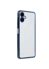 Mey İthalat®  Samsung Galaxy A06 Kılıf  Lensli Silikon - Lacivert