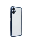 Mey İthalat®  Samsung Galaxy A06 Kılıf  Lensli Silikon - Lacivert