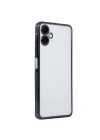 Mey İthalat®  Samsung Galaxy A06 Kılıf  Lensli Silikon - Siyah