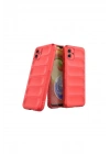 Mey İthalat®  Samsung Galaxy A06 Kılıf Optimum Silikon - Kırmızı