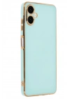 Mey İthalat®  Samsung Galaxy A06 Kılıf Volet Silikon - Açık Yeşil