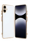 Mey İthalat®  Samsung Galaxy A06 Kılıf Volet Silikon - Beyaz
