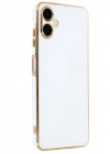 Mey İthalat®  Samsung Galaxy A06 Kılıf Volet Silikon - Beyaz