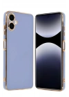 Mey İthalat®  Samsung Galaxy A06 Kılıf Volet Silikon - Mavi