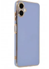 Mey İthalat®  Samsung Galaxy A06 Kılıf Volet Silikon - Mavi