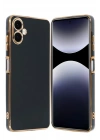 Mey İthalat®  Samsung Galaxy A06 Kılıf Volet Silikon - Siyah