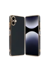 Mey İthalat®  Samsung Galaxy A06 Kılıf Volet Silikon - Siyah