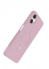 Mey İthalat®  Samsung Galaxy A06 Regal Magsafe Standlı Kapak - Açık Pembe