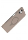 Mey İthalat®  Samsung Galaxy A06 Regal Magsafe Standlı Kapak - Çöl Titanyum