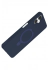 Mey İthalat®  Samsung Galaxy A06 Regal Magsafe Standlı Kapak - Lacivert