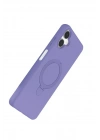 Mey İthalat®  Samsung Galaxy A06 Regal Magsafe Standlı Kapak - Lila