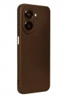 Mey İthalat®  Samsung Galaxy A07 4G Auto Focus Karbon Kapak - Kahverengi