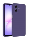Mey İthalat®  Samsung Galaxy A07 4G First Silikon - Mürdüm