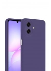 Mey İthalat®  Samsung Galaxy A07 4G First Silikon - Mürdüm