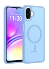 Mey İthalat®  Samsung Galaxy A07 4G Jota Magsafe Kapak - Açık Mavi
