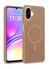 Mey İthalat®  Samsung Galaxy A07 4G Jota Magsafe Kapak - Çöl Titanyum