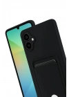 Mey İthalat®  Samsung Galaxy A07 4G Kelvin Kartvizitli Silikon - Siyah