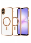 Mey İthalat®  Samsung Galaxy A07 4G Kross Magneticsafe Kapak - Çöl Titanyum